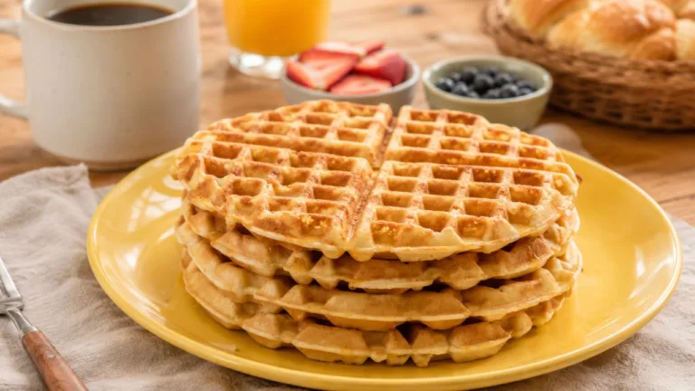 Imagem da Receita de Waffle Vegano Doce.