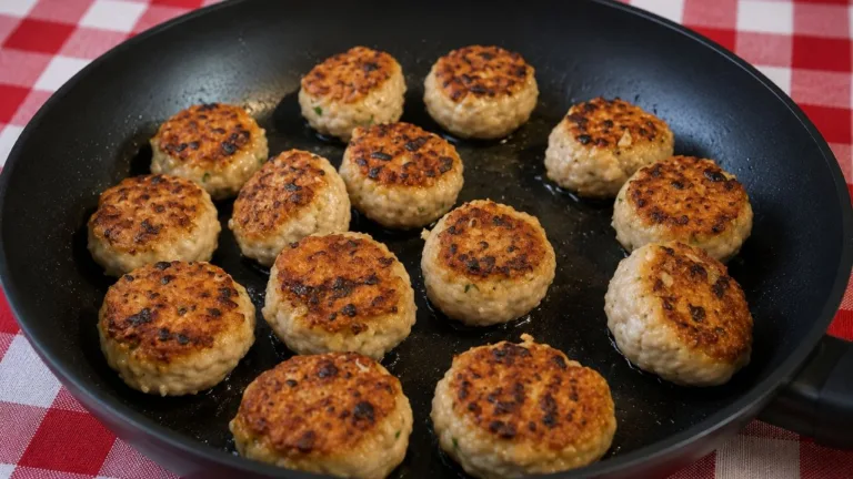 Imagem da Receita de Almôndega de Frango com Aveia.