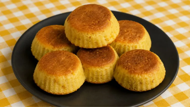 Imagem da Receita de Bolinho de Flocão com Banana para Bebê.