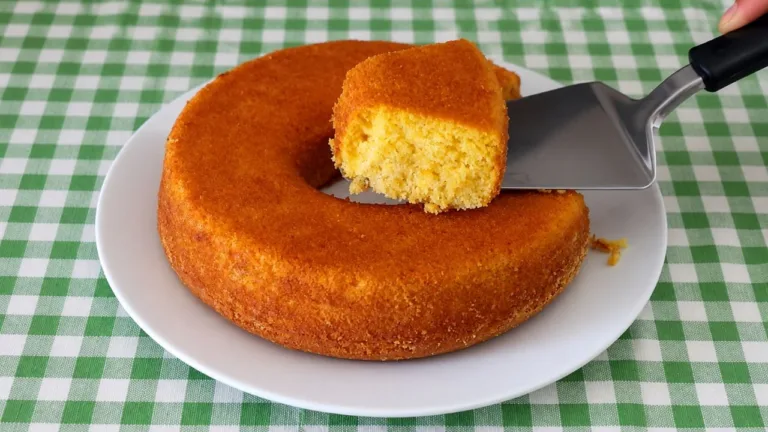 Imagem da Receita de Bolo Flocão Sem Leite.