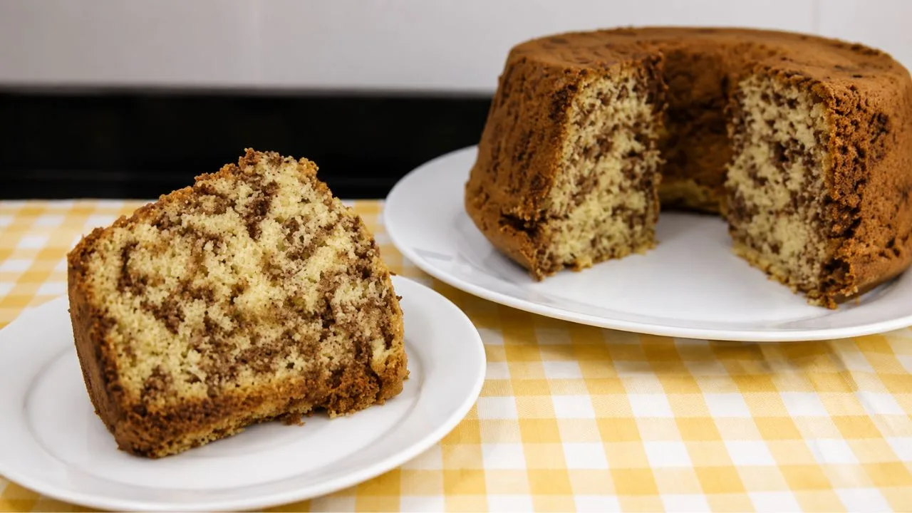Imagem da Receita de Bolo Formigueiro Fofinho Sem Óleo e Sem Manteiga.