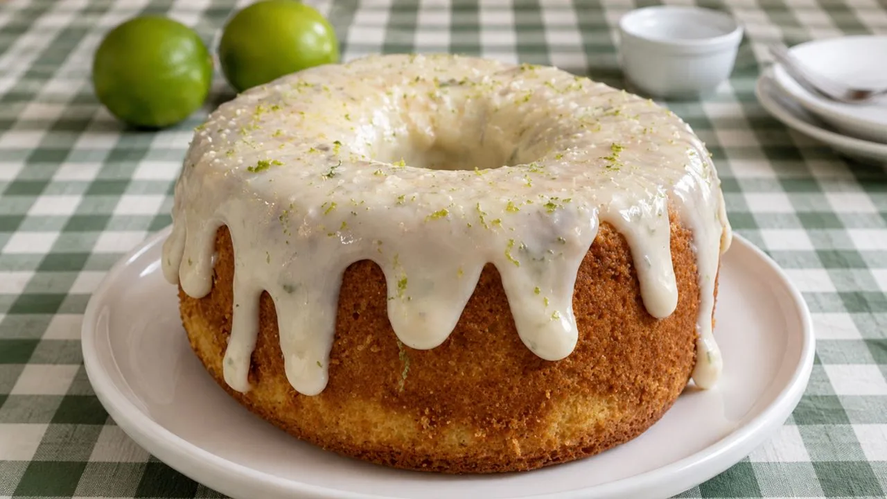 Imagem da Receita de Bolo Vegano de Limão.