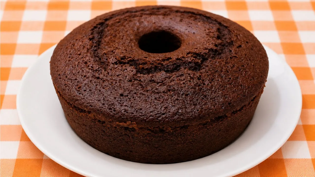 Imagem da Receita de Bolo de Café Sem Trigo e Sem Leite.