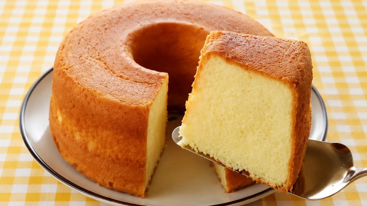 Imagem da Receita de Bolo de Maizena Sem Farinha de Trigo.