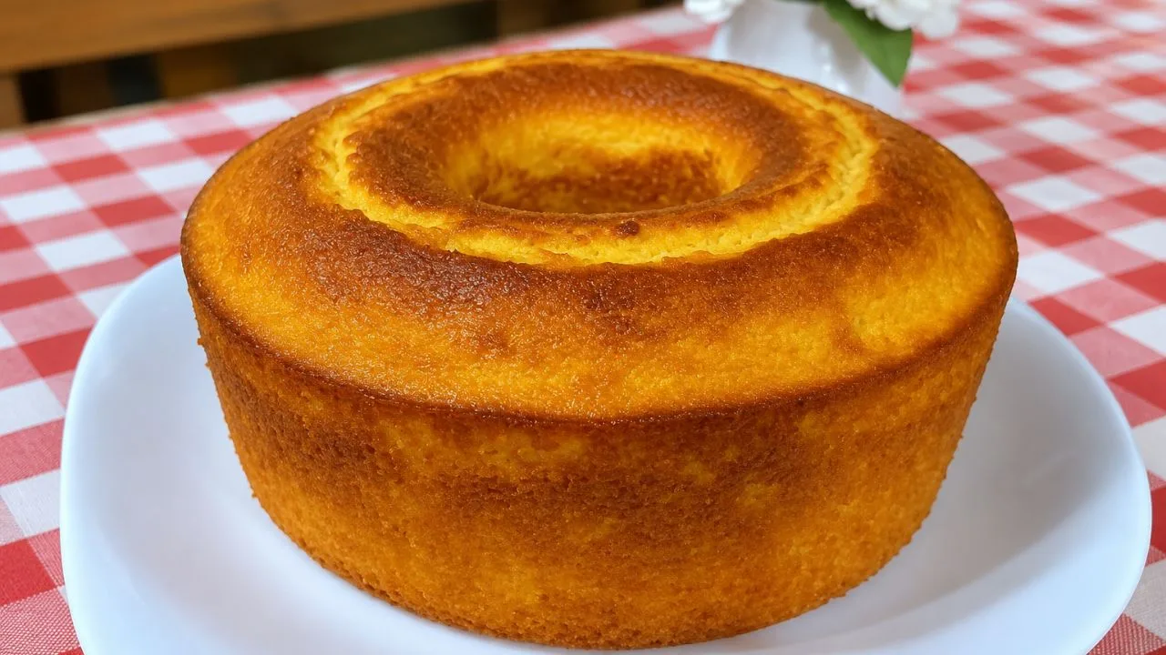 Imagem da Receita de Bolo de Milho Sem Ovo.