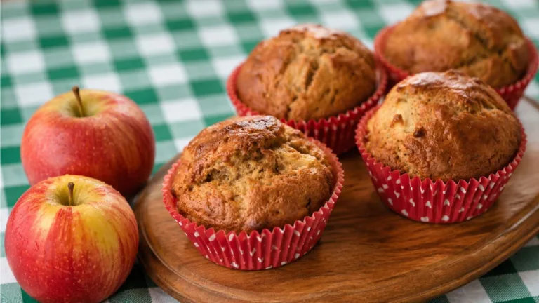 Imagem da Receita de Muffin de Maçã para Bebê.