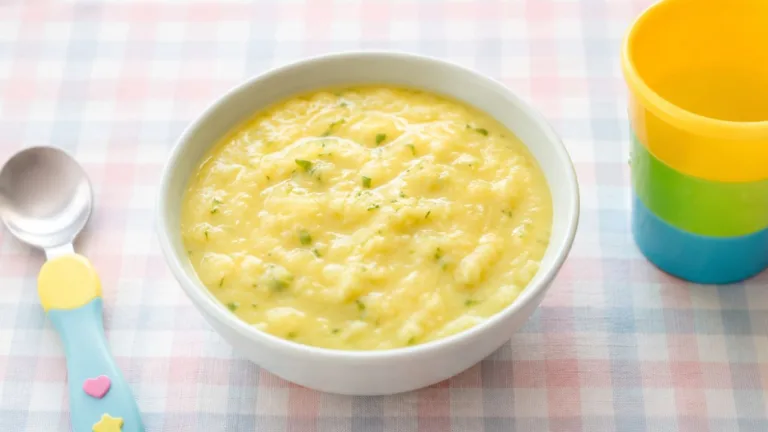Imagem da Receita de Polenta com Legumes para Bebê.