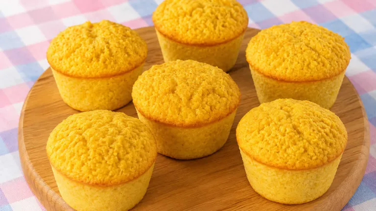 Imagem da Receita de Bolinho de Milho para Bebê.