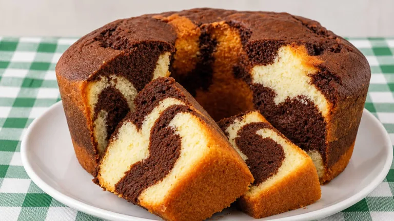 Imagem da Receita de Bolo Mesclado Sem Glúten e Sem Lactose.